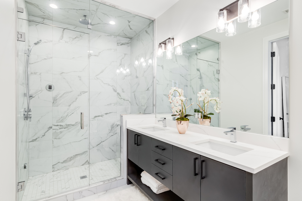 Cultured Marble Countertops, Cleaning Bathroom Countertops Shine