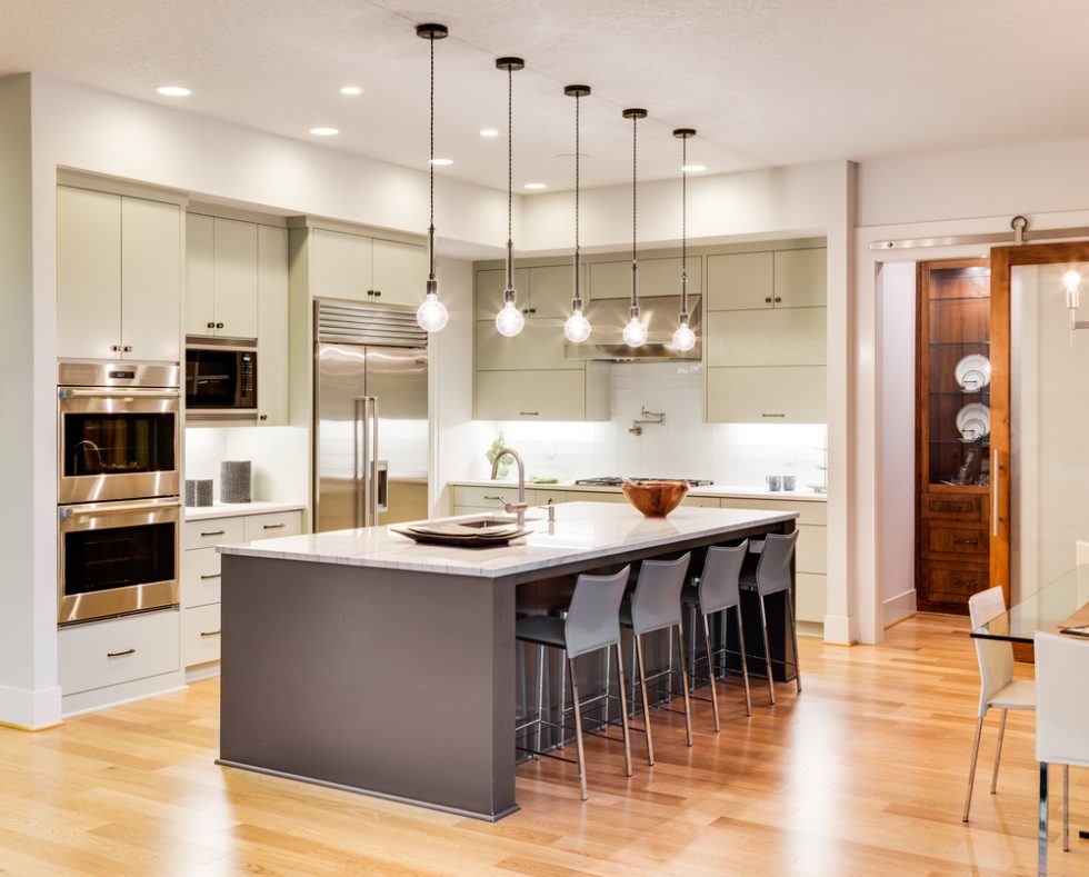 6 Modern Kitchen Lighting Ideas   R&D Marble, Conroe, TX