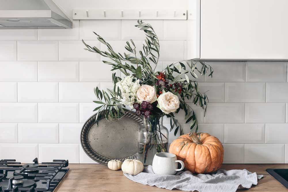 Decorating Your Kitchen Countertops for Fall Gatherings