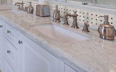 Beautiful and Functional Countertops in a Handicap-Accessible Bathroom