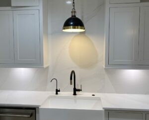Viatera - Calacatta Plata (1) | R&D Marble, Inc. Viatera Calacatta Plata Countertops and Backsplash