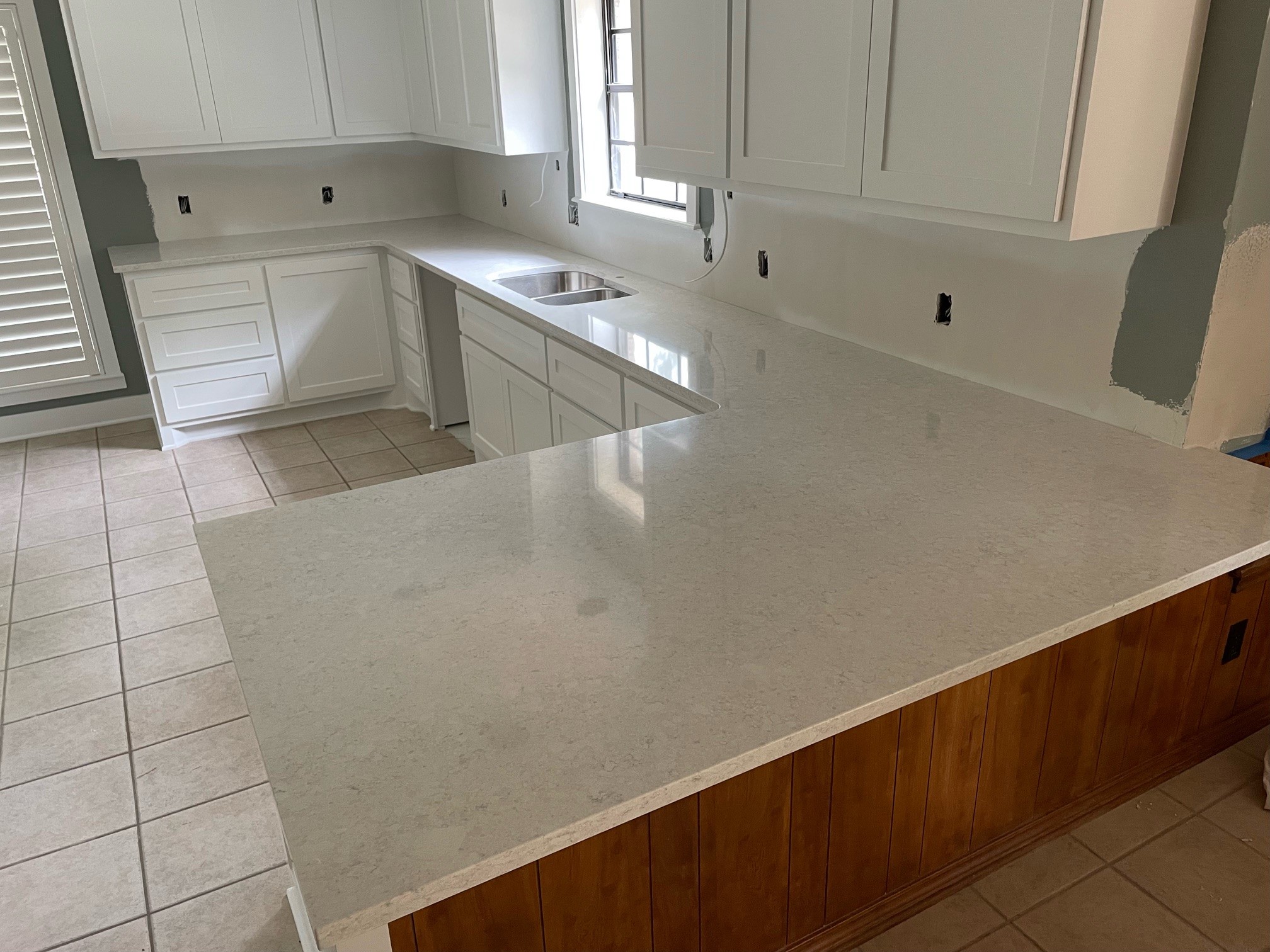 Financing a Kitchen Remodel or Bathroom Renovation Willis u-shape kitchen remodel with quartz countertops