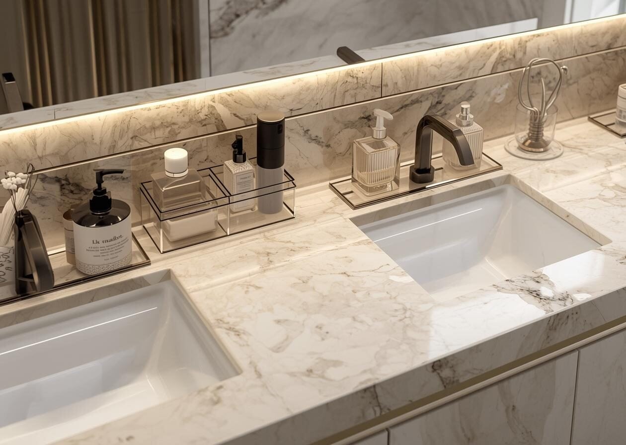 Bathroom Counter Organization Ideas & Storage Tips